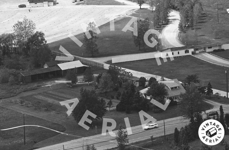 Bel-Aire Twin Drive In - Vintage Aerial (newer photo)